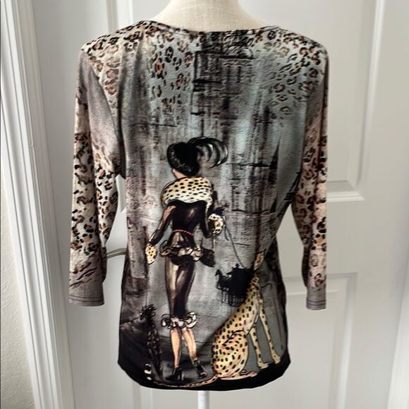 Valentina “Cat Walk “ Embellished Fantastic NWOT - Picture 8 of 10